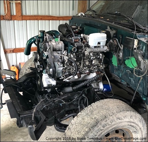 The Diesel Page, 1998 Chevy K1500 LBZ Duramax Diesel Conversion