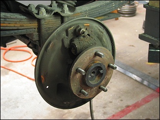 Rear Disc Brake Upgrade by TheDieselPage.com - April 2007